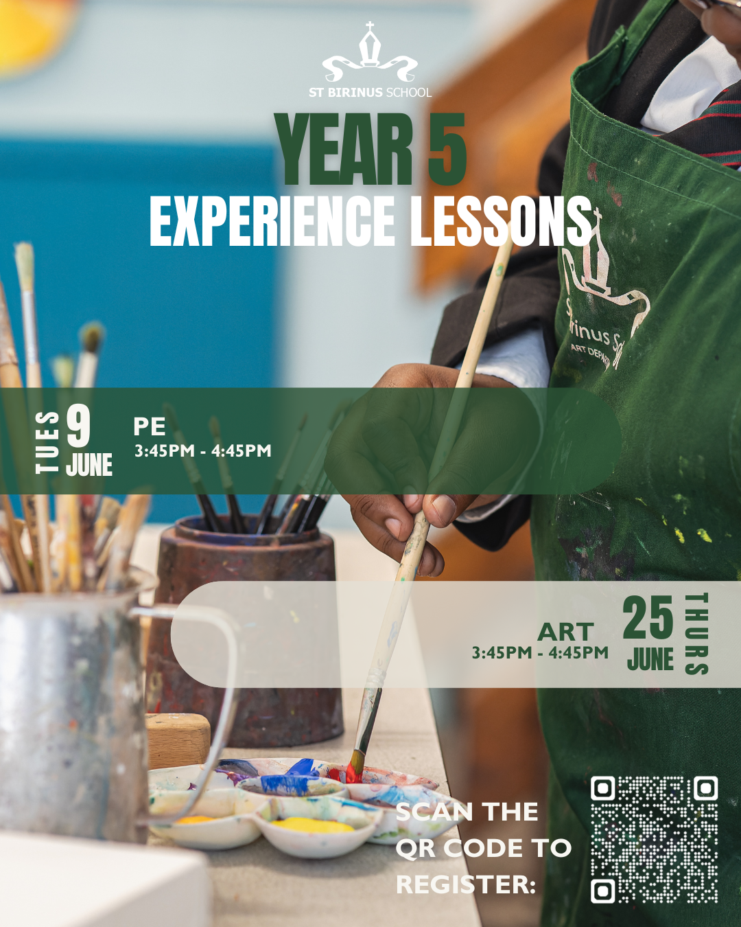 Year 5 Experience Lessons T5